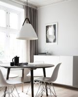 Nordlux Strap 36 - Hvid m/ sort rem Nordlux Strap 36 - Hvid m/ sort rem