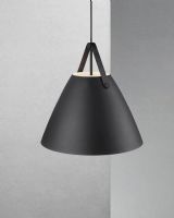 Nordlux Strap 48 - Sort m/ sort rem