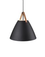 Nordlux Strap 48 - Sort m/ brun rem