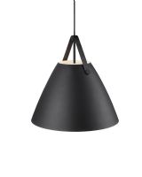 Nordlux Strap 48 - Sort m/ sort rem