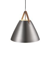 Nordlux Strap 48 - Børstet stål m/ brun rem Nordlux Strap 48 - Børstet stål m/ brun rem