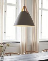 Nordlux Strap 48 - Beige m/ brun rem