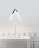 Nordlux Strap Bordlampe - Hvid m/ sort rem Nordlux Strap Bordlampe - Hvid m/ sort rem