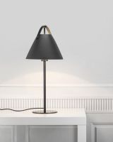 Nordlux Strap Bordlampe - Sort m/ sort rem