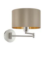 Eglo Maserlo Væglampe Taupe Eglo Maserlo Væglampe Taupe