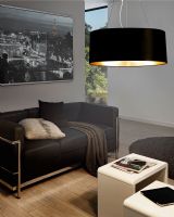 Eglo Maserlo Bordlampe Ø23 - Sort/Guld Eglo Maserlo Bordlampe Ø23 - Sort/Guld