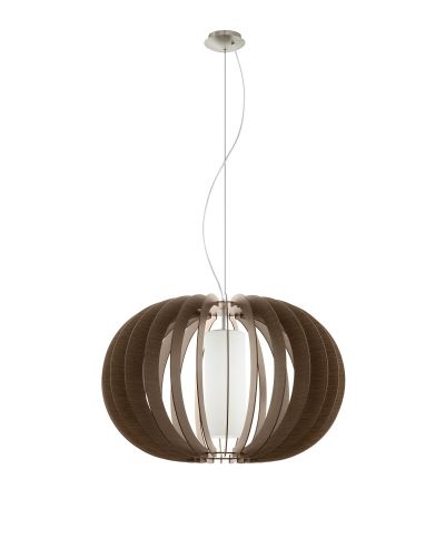 Eglo Stellato 3 Pendel Ø70 - Opal/nød Eglo Stellato 3 Pendel Ø70 - Opal/nød