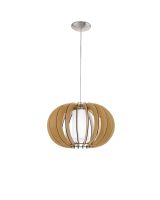Eglo Stellato 1 Pendel Ø40 - Opal/ahorn Eglo Stellato 1 Pendel Ø40 - Opal/ahorn