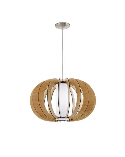 Eglo Stellato 1 Pendel Ø50 - Opal/ahorn Eglo Stellato 1 Pendel Ø50 - Opal/ahorn
