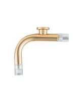 Halo Design Svanehals til stofledning - Messing Halo Design Svanehals til stofledning - Messing