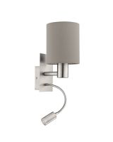 Eglo Pasteri Væg 2L - Taupe Eglo Pasteri Væg 2L - Taupe