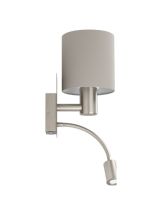 Eglo Pasteri Væg 2L - Taupe Eglo Pasteri Væg 2L - Taupe