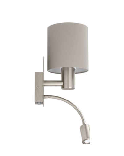 Eglo Pasteri Væg 2L - Taupe Eglo Pasteri Væg 2L - Taupe